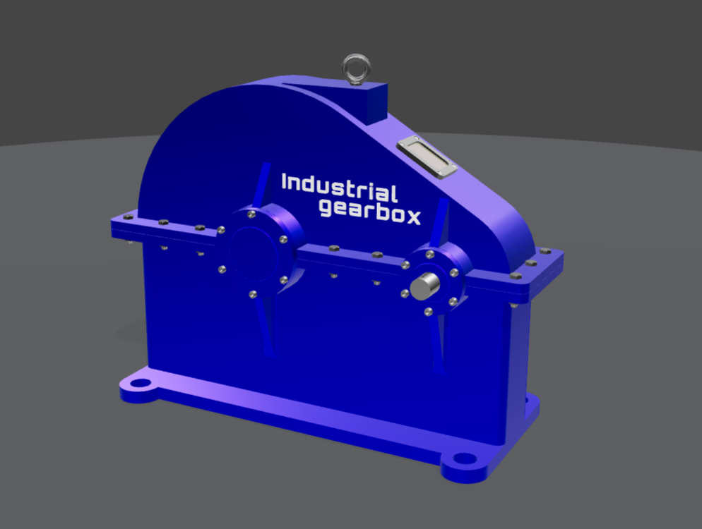 工业齿轮箱装配案例截图